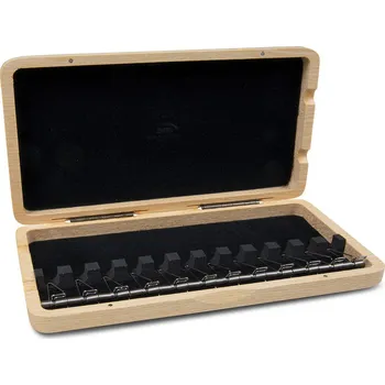 Příslušenství pro dechový nástroj GEWA Pouzdro pro strojky Fagot 12 rourČerně lakované 10506