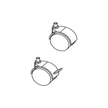 Příslušenství pro gril Campingaz - Sada koleček SF