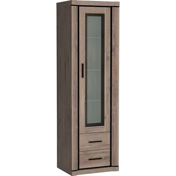 Knihovna Vitrína DALLAS D16 Dub truflový