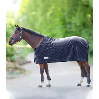Vybavení pro koně Waldhausen Deka odpocovací Lucky Heart Waldhausen, night blue Barva: night blue, Velikost: 75 cm