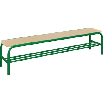 Zahradní lavice SLX 200 lavička šatní RAL 6029 - zelená