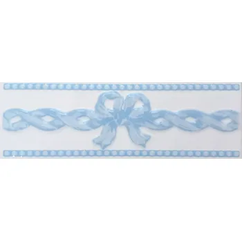 Obklad Brennero Ricordi Fiocco Bleu list. alto 6,5x20 (skladem) 6676