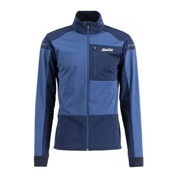 Pánská větrovka Swix Dynamic Men Jacket; lake blue/dark navy, vel.: M