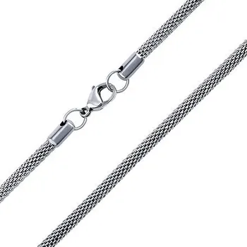 Řetízek Pletený řetízek z chirurgické oceli 4mm varianta 45cm RRCN0134-45cm