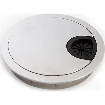 STRONG Průchodka kovová 80 mm hliník (STRONG Průchodka kovová 80 mm hliník)