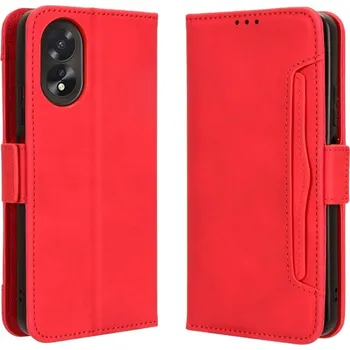 Pouzdro na tablet VSECHNONAMOBIL 66964 SLOT Peněženkový obal pro Oppo A38 červený