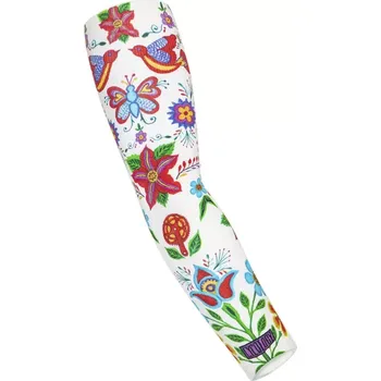 Cyklistické návleky Návleky na ruce Cycology Frida, bílé