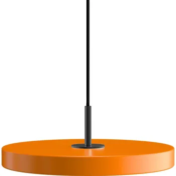 Umage, Závěsná lampa Asteria Mini s černým držákem oranžová - Formadore