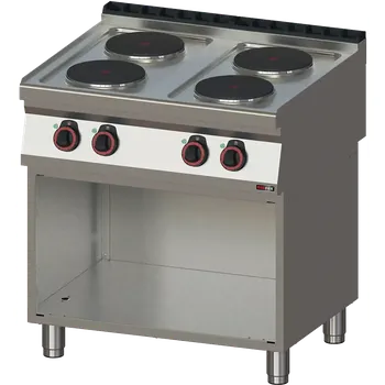 Sporák Sporák elektrický 4x plotýnka s podestavbou 400 V | REDFOX - SP 70/80 E