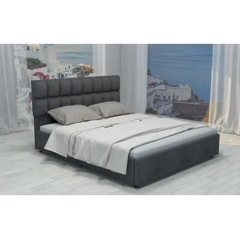 Postel Casarredo Postel s ÚP TRINITY 160 x 200 cm látka Nevada grafit