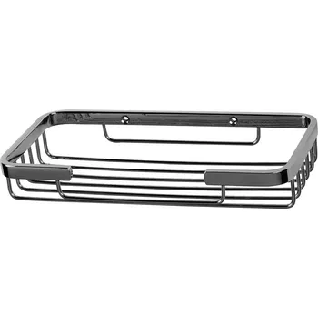 Držák na kartáček BISK Erga NIAGARA, nástěnný držák na mýdlo 205x95x30 mm, chromová, ERG-00047