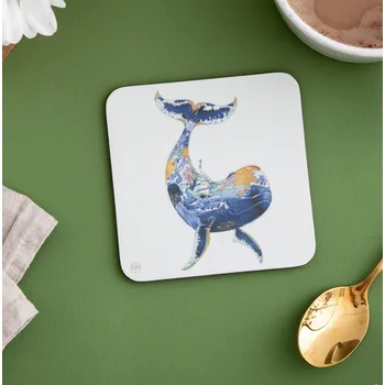 Podtácek Tácek pod sklenici Whale 9x9, The DM Collection UK