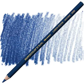 Kresba Akvarelové pastelky Caran d'Ache Supracolor - modrá Barva: 159 - Prussian Blue