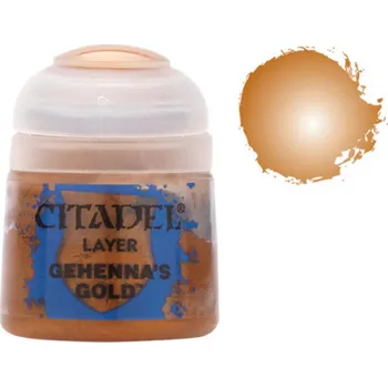 Olejová barva Citadel Layer Paint (Gehenna´s Gold) - krycí barva, zlatá