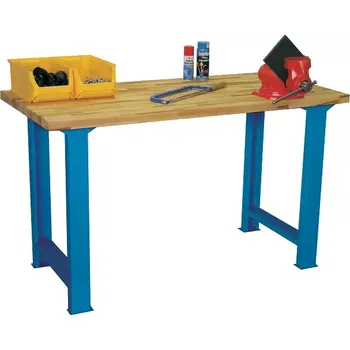 Dílenský stůl S 250/70 dílenský pracovní stůl, konstrukce modrá RAL 5012