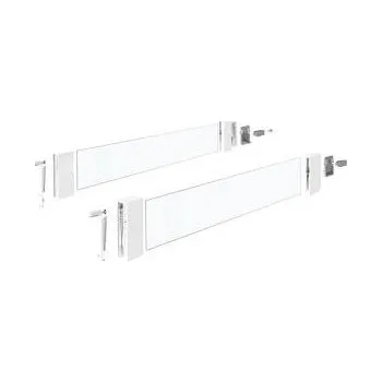 Nábytkové kování HETTICH 9194809 Atira DesignSide 144, 520mm, sklo, bílá (HETTICH 9194809 Atira DesignSide 144, 520mm, sklo, bílá)