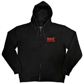 Pánská mikina Merch Slipknot: Slipknot Unisex Zipped Hoodie: 9-point Flag (back Print) (xx-large) XXL