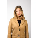 VFstyle Pletený nákrčník Elegant karamelový