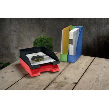 Archivační box Odkladač "Recycle", červená, A4, LEITZ 52275020