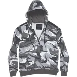 CERVA Maskáčová mikina CRAMBE HOODIE Velikost: S, Barva: šedá