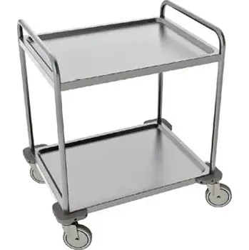 Nábytek do ordinace SNJ - 03 stolky nerezové, 890 x 800 x 630 mm