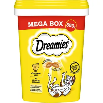 Krmivo pro kočku 2x350g Dreamies megabalení - se sýrem