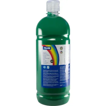 Vodová barva Barva temperová 1000ml tmavě zelená