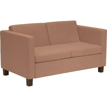 Sedací souprava BOGA - 2 sedací souprava, koženka BLOOM B 029 - koženka latte