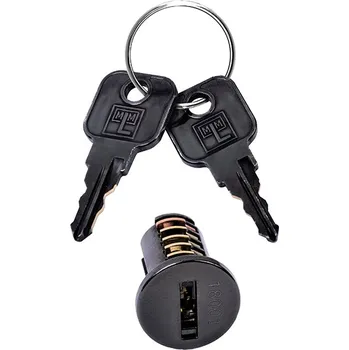 Nábytkové kování LEHMANN Cylindrická vložka Z44A/P4 2 x B1 18001 černá (LEHMANN Cylindrická vložka Z44A/P4 2 x B1 18001 černá)