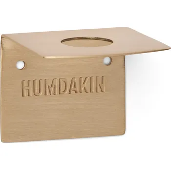 Sprchový držák Humdakin, Koupelnový věšák na lahve s tekutinou Humdakin mosazný jednoduchý - Formadore