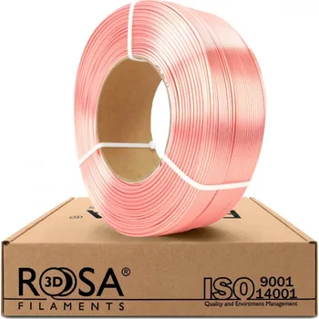 Filament ReFill ROSA3D / PLA SILK / RŮŽOVÉ ZLATO / 1,75 mm / 1 kg