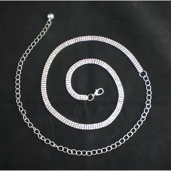 Erotická ozdoba Křišťálový pásek