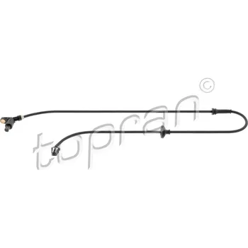 Přislušenství brzdového systému Snímač, počet otáček kol HANS PRIES - TOPRAN 109 754