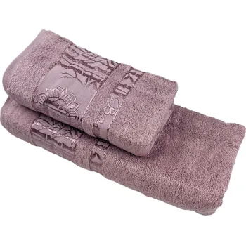 Ručník Osuška Bambo světle fialová klasik 70x140cm TiaHome