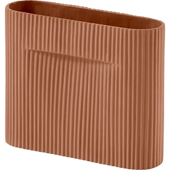 Váza Muuto, Váza Ridge 16,5 cm terakota - Formadore