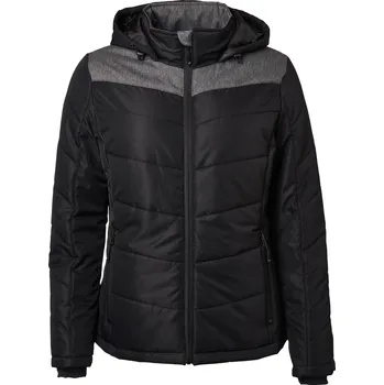 Daiber Dámská zimní bunda JN 1133 Velikost: XL, Barva: černá-šedá