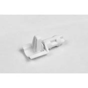 Nábytkové kování StrongBox ND držák středový reling, zadní, bílý (StrongBox ND držák středový reling, zadní, bílý)