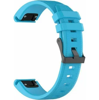 Silikonový řemínek modrý pro Garmin Fenix 5/6/Forerunner 935/945