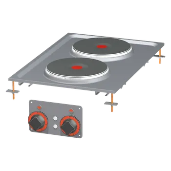 Sporák Sporák drop-in elektrická 2x drop-in plotýnka 400 V | RM - PCD-64ET