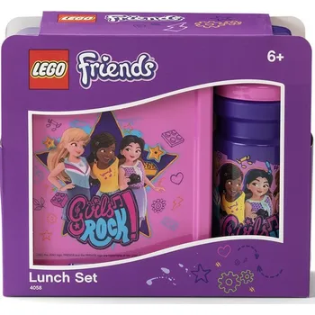 Svačinový box Svačinový box LEGO Friends Girls Rock svačinový set