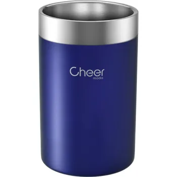 Chladič na víno Cheer Moda, Nádoba na láhev Keep nebově modrá - Formadore