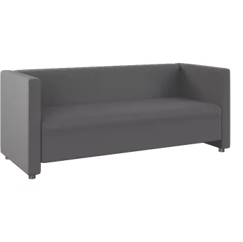 Sedací souprava MIRA 3 pohovka, látka tmavě šedá