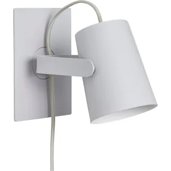 Nástěnné svítidlo Hübsch, Nástěnné svítidlo Ardent světlý šedé - Formadore