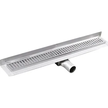 Odvodňovací žlab Gelco MANUS ONDA nerezový podlahový žlab s roštem, ke stěně, L-1250, DN50, GMO28