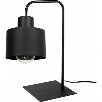 Stojací lampa Stolní lampa Panta, 1x černé kovové stínítko, (výběr ze 2 barev uchycení)