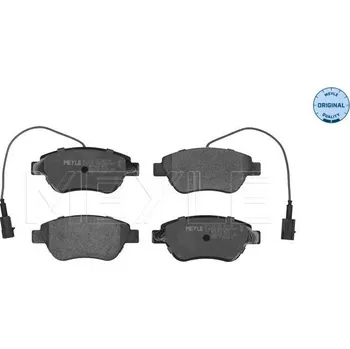 Brzdový systém Sada brzdových destiček, kotoučová brzda MEYLE 025 237 0617/W