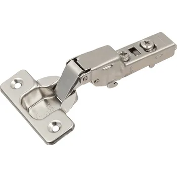 StrongHinges S3 závěs klip polonaložený, bez tlumení, 110°, bez excentru, vrut (StrongHinges S3 závěs klip polonaložený, bez tlumení, 110°, bez excentru, vrut)
