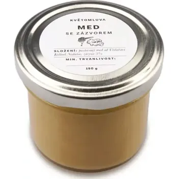 Květomluva – pastovaný med se zázvorem 250 g