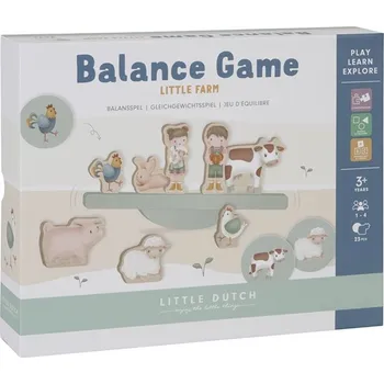 Hlavolam Little Dutch Balanční hra dřevěná Farma 7157LD