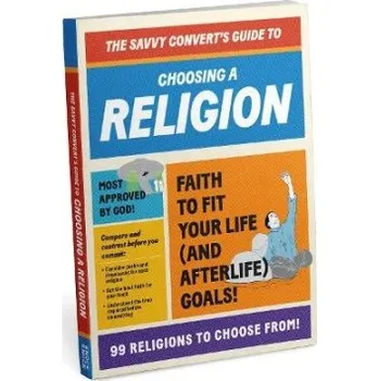 Cizojazyčná kniha Knock Knock Savvy Convert's Guide to Choosing a Religion (2022 Edition)